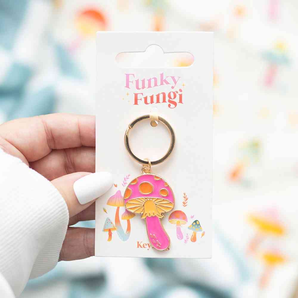 Something Different - Funky Fungi Mushroom Sleutelhanger - Multicolours